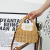 Straw Bag Rattan Women's Beach Bag Hand-Woven Handbags Casual Messenger Bag Supply Wholesale