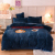 Plush Mink Fur Sea Lion Fur Fleece Blanket Warm Four-Piece Set South America Foreign Trade Popular Style Crystal Velvet Fitted Sheet