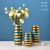 New Light Luxury Ceramic Electroplating Vase Living Room Flower Vase Decorative Home Decoration Crafts