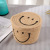 Storage Box Desktop Smiling Face Cotton String Weaved Storage Basket Stationery Office Accommodations Sundries Storage Basket