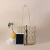 Trendy Women's Bags Paper-String Woven Bag Fashion Shoulder Straw-Weaved Women's Bag Paper Rope Casual Women's Bag Beach Bag