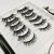 False Eyelashes Magnetic Liquid Eyeliner Set Six Pairs Magnet Set 3D Magnetic Comfortable Easy to Wear Cross-Border New Product