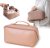 New Organ Pillow PU Leather Cosmetic Bag Internet Celebrity Large Capacity Wash Bag Waterproof Fast Cosmetic Storage Bag