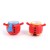 New Arrival Christmas Squeeze Cup Squeezing Toy Christmas Snowman Decompression Squeezing Toy Vent Christmas Cup
