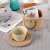 Storage Box Desktop Smiling Face Cotton String Weaved Storage Basket Stationery Office Accommodations Sundries Storage Basket