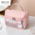 Transparent Cosmetic Bag PVC Wash Bag Three-Piece Translucent Pu Frosted Bath Swimming Storage Bag Large Capacity Female