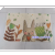 PVC Printed Mat Non-Slip Mat Foot Mats Carpet Brushed Floor Mat Silk Ring Spray Printing Mat Foam Bathroom Mat Kitchen