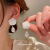 Silver Needle Acrylic Pearl Water Drop Earrings White Camellia New Elegant Ear Stud Earring Fashion Super Fairy Earrings
