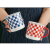 Creative American Bear Chessboard Ceramic Mug New Couple Cute Breakfast Milk Coffee Cup Gift Cup