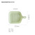 Popular New Home Creative Bright Glaze Square Handle Baking Tray Commercial Restaurant round Handle Dish Handle Plate Dish