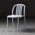 Light Luxury Chair Backrest Cosmetic Chair Plastic Chair Nordic Hollow Dining Chair Modern  Chair Household Dining Chair