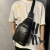 Men's Chest Bag Casual Sports Small Bag Waterproof and Hard-Wearing Pu Pocket Chest Bag Crossbody Bag Chest Bag Large Capacity Men