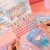 SSB Colorful Manicure Set Children Dress up Stickers Creative Nail Sticker Package Transparent Barrettes