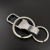 Linshi 7007 Keychain Alloy Key Ring Simple Double Ring Middle Buckle Cross-Border Southeast Asia Middle East Africa Hot Sale Products