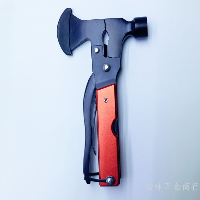 Hot Selling Folding Multifunctional Axe Car Emergency Escape Life-Saving Axe Hammer Combination Knife Pliers Folding Portable