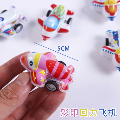 5cm New Mini Camouflage Warrior Small Aircraft Warrior Fighter Model Toys Cross-Border Hot Sale Wholesale Toys