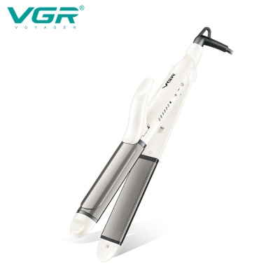 VGR 2in1 hair straightener hair curler straightener professional V-558 ceramic glaze hair straightener