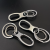 Boya Boya 7008 Key Chain Alloy Key Ring Simple Double Ring Middle Chain Cross-Border Middle East Africa Hot Sale Products