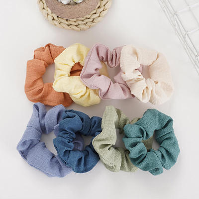 Personalized thread cloth hair loop candy color versatile la