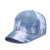 One Piece Dropshipping Korean Style Hip Hop Tie-Dye Baseball Cap Summer Dome Tie-Dye Printing Windproof Sun Hat