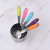 Factory Direct Sales Scale Measuring Spoon 5-Piece Measuring Cup Kitchen Baking Graduated Glass Measuring Spoon Set Stainless Steel Measuring Spoon