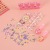 SSA Colorful Manicure Set Children Dress up Stickers Creative Nail Sticker Package Transparent Nail Sticker Paper Fake Nails