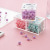 Fresh Macaron Color Push-Pins for Illuminated Globes Creative Box-Packed Plastic round Drawing Pin Photo Wall Art Push Pin Cork Nail