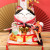 Le Meow Original 13-Inch Ceramic Fortune Cat Coin Bank Living Room and Shop Craft Gift Fortune Cat Ornaments Wholesale