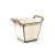 European-Style Retro Iron Art Flower Pot Succulent Flower Pot Gardening Flower Bucket Iron Bucket with Hemp Rope Handle Dried Flower Flower Vase