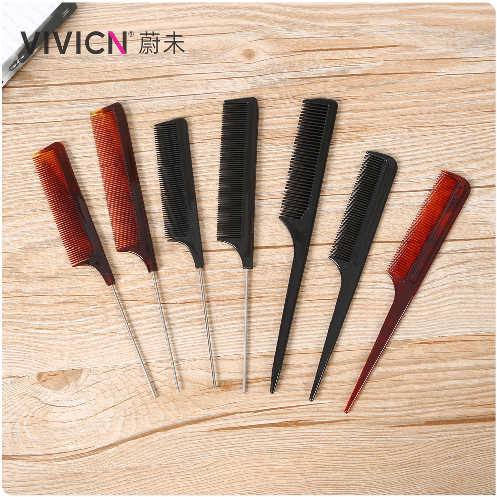 [wei not] hair salon hair tip tail comb pick comb updo hair comb anti-static men‘s barber hair cutting comb