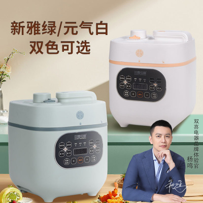 Hz430 Mini New Electric Pressure Cooker Household Small Pressure Cooker Automatic Multi-Function Intelligent Rice Cooker 2 People