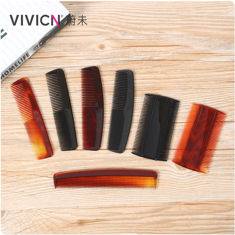 [wei wei] curved half-moon comb plastic comb hair comb does not hurt scalp anti-static long hair short hair for men and women