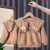 Girls' Fleece-Lined Sweater Winter Baby Fashion Baby Round-Neck Clothing Fleece Shirt Children 'S Fashionable Princess Winter Clothing Jacket Trendy