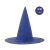 Halloween Decoration Props Supplies Witch Hat Ghost Festival Fancy Dress Ball Party Gold Silk Long Hair Witch Hat Wholesale
