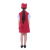 Children's Flight Attendant Suit Cosplay Halloween Professional Dress-up Stage Costume Cross-Border Captain Flight Attendant Suit