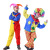 Halloween Children Clown Costume Masquerade Magician Performance Children Funny Clown Stage Performance Costume