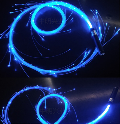 Factory Night Show Hand Swing Luminous Small Whip Bar Atmosphere Props Stage Fiber Optic Whip Led Hand Band Flash Whip