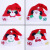 Christmas Hat Adult and Children Luminous Decal Hat Headdress Dress up Christmas Decorations Cartoon Antlers Hat with Lights