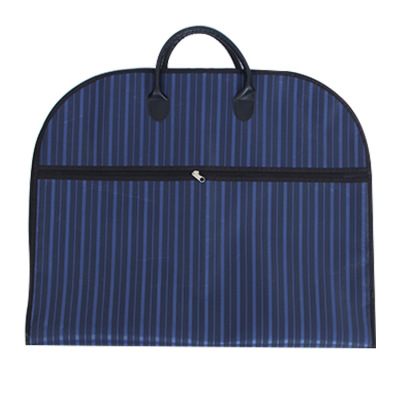 Wholesale Spot Oxford Cloth Suit Bag Dust Cover Coat Dust Bag Stripe Suit Dustproof Bag