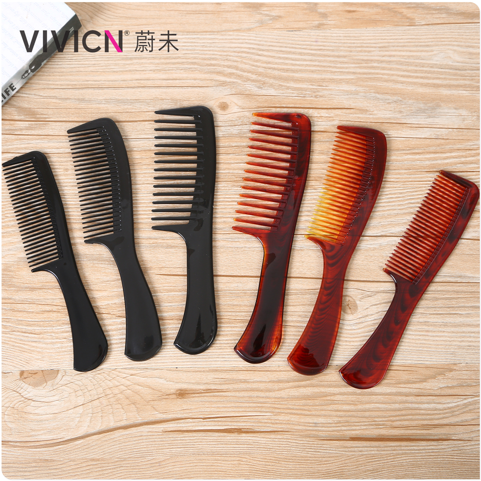 [wei wei] hair salon professional comb updo hair comb anti-static men‘s haircut flat hair cutting comb