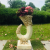 European-Style Retro Garden Wedding Simulation Green Plant Roman Column Crafts