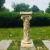 European-Style Retro Garden Wedding Simulation Green Plant Roman Column Crafts