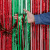 New Tinsel Curtain Door Curtain Holiday Party Dress-up Tassel Rain Silk Door Curtain Podium Background Wall Layout Props