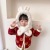 22 Autumn and Winter New Korean Style Versatile Children's Scarf Hat One-Piece Hat Two-Piece Set Boys and Girls Soft Comfortable Warm