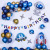New Children Full-Year Birthday Party Balloon Starry Sky Series Decoration Spaceman Astronaut Aluminum Film Balloon Package