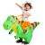 Children's Day Green Printing Dinosaur Inflatable Clothing Halloween School Family Party Performance Inflatable Clothes