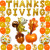 Thanksgiving Party Balloon Set Thanks Giving Party Decoration Atmosphere Layout Aluminum Film Balloon Combo