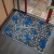 Cashmere-like Printed Mat European-Style Living Room Bedroom Carpet Bathroom Non-Slip Mat Household Mat Doormat and Foot Mat