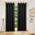 Factory Direct Sales High Precision Black Curtain Shading Cloth Insulation Curtain Nordic Style Curtain Cross-Border Pure Color Curtain