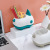 Cartoon Creative Rhino Storage Box Desktop Storage Pen Holder Plastic Coin Bank Multifunctional Storage Box